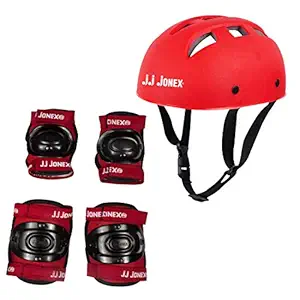 Jonex Skating Players Protection Guards (3 in 1) for Cycling and Skating Kit