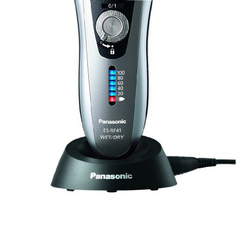 Panasonic ES-RF41 Rechargeable 4-Blade Electric Shaver Wet/Dry for Men, Stainless - Image 7