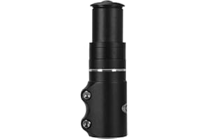 FOMTOR Bike Stem Riser, Handlebar Extender, Stem Raisers, Stem Adapter Bicycle, 3D Aluminum Alloy Adapter for 1-1/8" 28.6mm Fork, for Bicycle Cycling Mountain Bike MTB