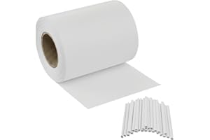 Striscia Banda Frangivista Fasce PVC Rotolo Schermo Privacy Recinzione Balcone Cancello Bianco