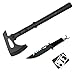 Produktbild OS4you *3er SWAT-Set* großes Multifunktions Downrange Tomahawk M-48 AXT Beil Messer Cutter Camping + Paracord-Messer + 12in1 Survival-Card