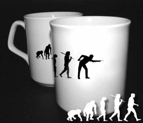 Preisvergleich Produktbild Snooker Billard Kö Evolution BÜROTASSE BUEROTASSE TASSE KAFFETASSE MUG
