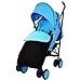 Zeta Citi Stroller Buggy Pushchair - Ocean (Complete With Footmuff + Raincover)