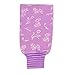 Tulip Sponge Scrubber Bath Sponge Wash Towel Bathing Glove,Purple