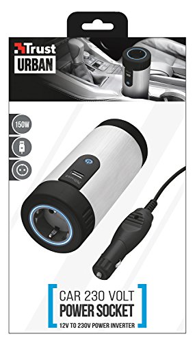 Trust Urban 230 V Auto-Steckdose (150 W KFZ Wechselrichter) grau - 11