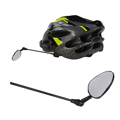 West Biking Bike Helmet Mirror, Adjustable Helmet Mirror with Crystal Clear View-Compatible with All Helmets Xmas Gift