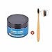 Produktbild Natürliches Aktivkohle Zahnaufhellung Pulver mit Bambus Zahnbürste, Aktivkohle Pulver Zahnbleaching Active Carbon | Activated Charcoal Teeth Whitening | 100% REIN - Keine chemischen Zusätze, 59g