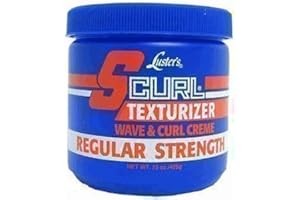 LUSTER'S SCURL Scurl TEXTURIZER Wave & Curl Creme Regular Strength 425gm