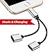 Produktbild Lightning 2 in 1 Adapter für iPhone 7/7 Plus iPhone 8/8PLUS iPhone X. doppelt Lightning Kopfhörer Jack Adapter. AUX Kopfhörer Jack Adapter Anschluss Zubehör Kabel Splitter Konverter Jack Laden Kopfhörer [Audio + Charge + Music Control + Phone Call] Unterstützung für iOS 10,3/11 oder später
