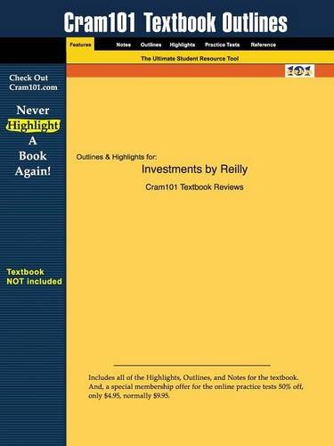 Preisvergleich Produktbild Investments (Cram101 Textbook Outlines)