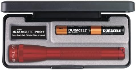 Maglite Mini Pro Plus R6 LED Flashlight in Case 16.8 cm Red