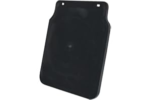 meinAnhängerersatzteil Schmutzfänger PVC 200x230mm, Schwarz, Universelle Passform, Auto, LKW, Kotflügel / Schutzbleche
