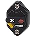 Produktbild FishOaky 12V-24V DC Auto Auto Marine Boat Bike Stereo Audio Wasserdicht Leistungsschalter Reset Sicherung Stromkreisunterbrecher (20A)