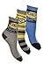 Produktbild 3er Set Minions Kinder Socken Gr. 27-30 für Jungen und Mädchen