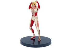 XESAGSNV Attack on Titan Statue PVC Collectible Gift Statue Anime Model Decoration (Female Titan)