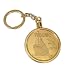 Produktbild Titanic glänzend Schlüsselanhänger Gold Farbe Edel Symbol Amulett Jubiläum geschenkt …