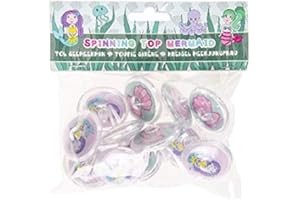Schnooridoo 12 Kreisel Meerjungfrau Kindergeburtstag Give Away Karneval
