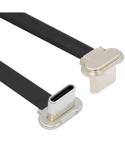 Thsucords 90 Graden haakse USB C Verlengkabel 3M, Type C 3.2 Gen2