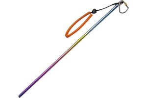 TITO Titanium Scuba Diving 14''/35cm Lobster Tickle Pointer Stick/Measurement & Lanyard
