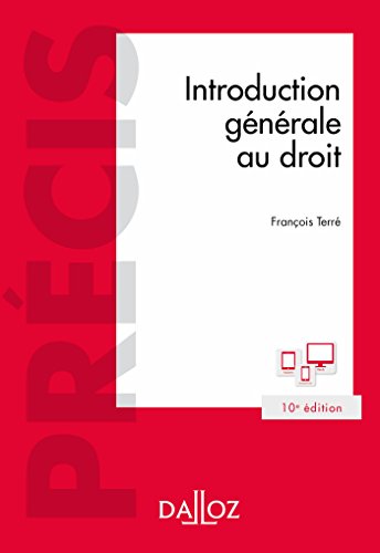 Introduction générale au droit (Précis) Introduction générale au droit (Précis)