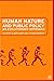 Produktbild Human Nature and Public Policy: An Evolutionary Approach