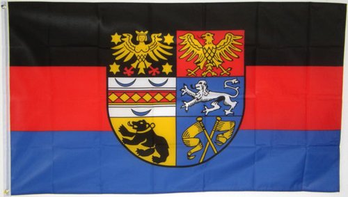 Qualitäts Fahne Flagge Ostfriesland 90 x 150 cm mit verstärktem Hissband