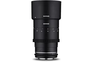 Samyang MF 135 mm T2,2 VDSLR MK2 Canon EF – Video Cine Objectif plein format à distance focale fixe pour appareil photo Canon EF EF-S, mise au point manuelle, pour EOS 5D Mark IV, 6D Mark II, 90D, 77D