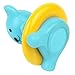 Umiwe(TM) Bear Safety Baby Bath Tube Floating Toy and Water Temperature Thermometer Sensor Tool,Blue With Umiwe Accessory