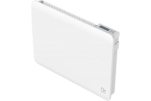 DX DREXON DREXON - 744120 - Radiateur à Inertie Céramique PALMA 2000W + Film Chauffant- 99 x 10.5 x 50 cm - Blanc