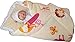 BlueberryShop Classic Swaddle Wrap/Blanket with Pillow for Newborn Baby, Cream Fairy