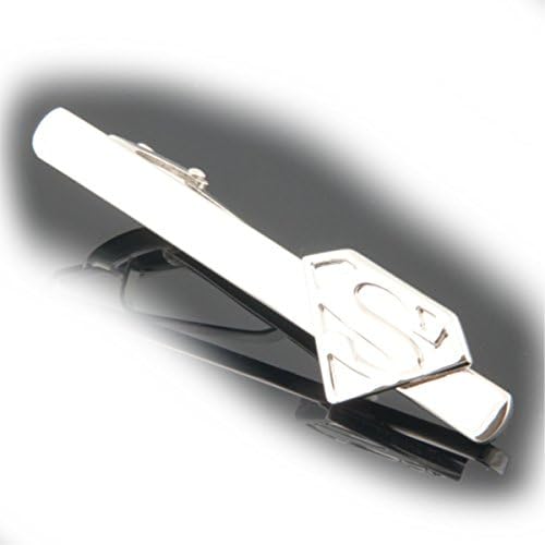 Super Hero Tie Clips (Superman Metallic)