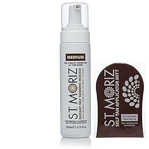 St Moritz Self Tanning Mousse Medium 200ml, 1er Pack (1 x ...