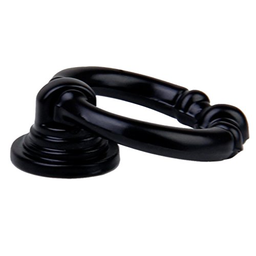 Ziehgriff Knopf – TOOGOO(R) 3 Paar Vintage Schublade Kommode Schrank Ziehgriff Knopf Griffe Schwarz - 8