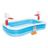 Bestway Basketball Play Paddling Pool - Blue (Toy)
