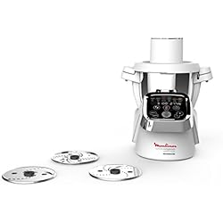 Moulinex Découpe-Légumes XF383110 Accessoire Companion Officiel Râpe Tranche Compatible avec Tous les Robots Cuisine Companion