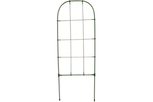 maxpack® 2 Stück Kunststoff Rankhilfe Rankgitter,Pflanzenformen, Blume oder Gemüse Stützrahmen (38x90 cm (BxH))