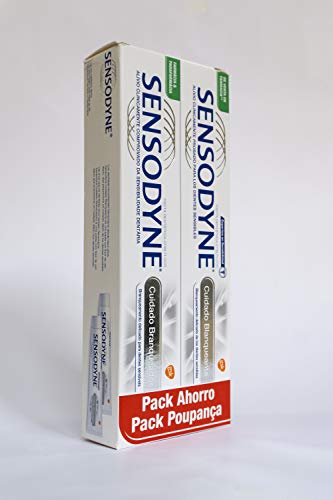 SENSODYNE Duplo Cuidado Blanqueante Pasta Dentifrica 2 x 75 ml