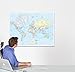 Produktbild BACHER Politische Weltkarte "Business World" Maßstab 1:31 Mio. MA-BOARD Landkartentafel, aufgezogen, folienbeschichtet, magnethaftend, mit Aluleiste ... international in Landessprache beschriftet.