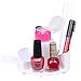 MAKARTT® Mani Pedi Nail Station Manicure Pedicure Set Nail Art Base Nail Polish Holder Stand with Accessory Holder and Multi-angle Rest