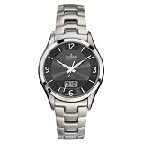 Dugena Funk Adagio Herrenuhr silber/schwarz 4409167