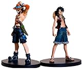 Grand Line One Piece Anime Luffy & Ace Grand Line Figur Set