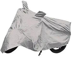 Generic Silver Bike Body Cover for Hero Duet