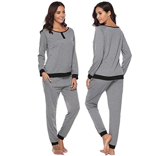 Long Sleeve Amazon Ladies Nightgowns Ladies Jogging Style