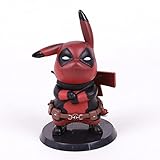  Flevans Figura Picachu Deadpool Figura de PVC Juguete Coleccionable tamaño 10 cm Novedad 2019