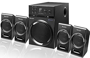 Bass Barrel BB-99 4.1 Channel Wireless Bluetooth Multimedia Speaker (Black)