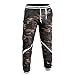 Produktbild Ba Zha HEI Männer Frühling Jogger Casual Camouflage Hose Sweatpants Casual Camouflage Jogginghose Sweatpants Sporthose Baggy Jogginghose Slim Trainingshose Stoffhose Freizeithose (Tarnung, M)
