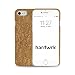 Produktbild hardwrk Premium Kork Case für Apple iPhone 7 und 8 - Braun - Schutzhülle Handyhülle Cover Hülle mit Kork-Rückseite - Unterstützt kabelloses Laden - Qi - Wireless Charging