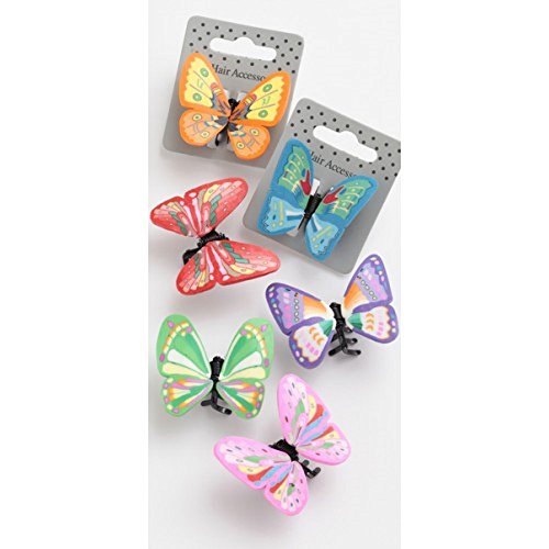 Download 3d Butterfly Hair Clips 4 Beautiful Styles Buy Online In Andorra At Andorra Desertcart Com Productid 48118741