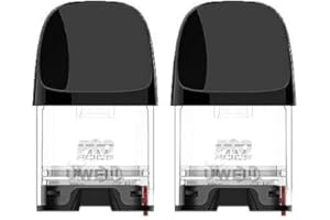 Vape Piper Uwell Caliburn G2 Pods Vacíos 2ml - (2 und) - 100% Original - Cartucho Remplazo Sin Líquido - Sin Resistencias - Empty Cartridge Vaping Top Filling Vape - Sin Nicotina