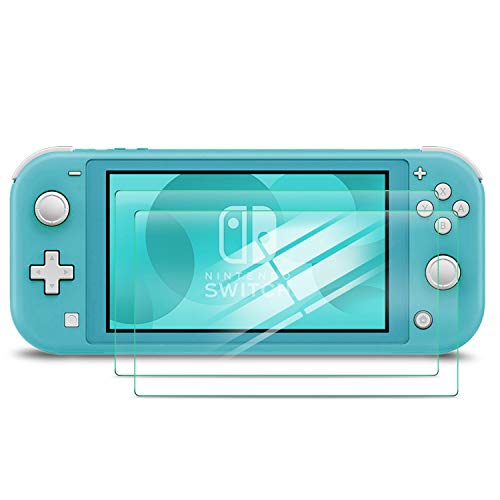 Preisvergleich Produktbild IVSO Displayschutz für Nintendo Switch Lite, 9H Härte, 2.5D, Displayfolie Schutzglas Displayschutz Für Nintendo Switch Lite 2019, (2 x)